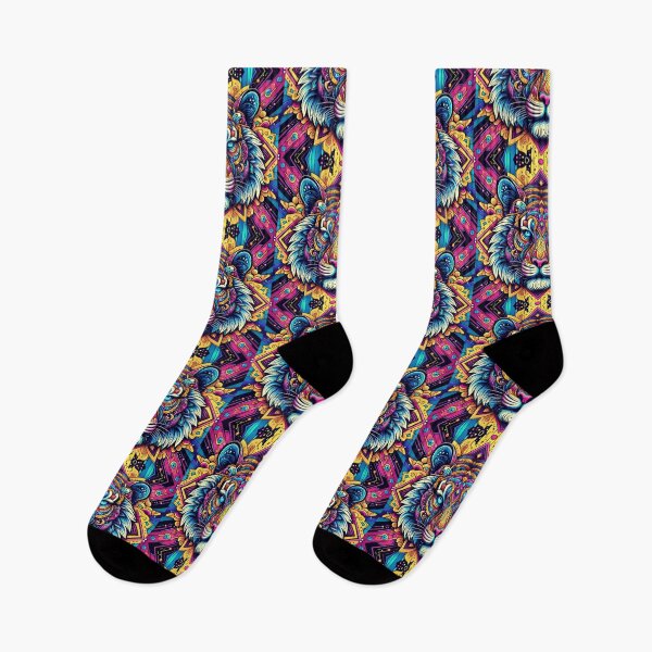 Item preview, Psychedelic Tiger Mandala designed and sold by Dogandesighn.