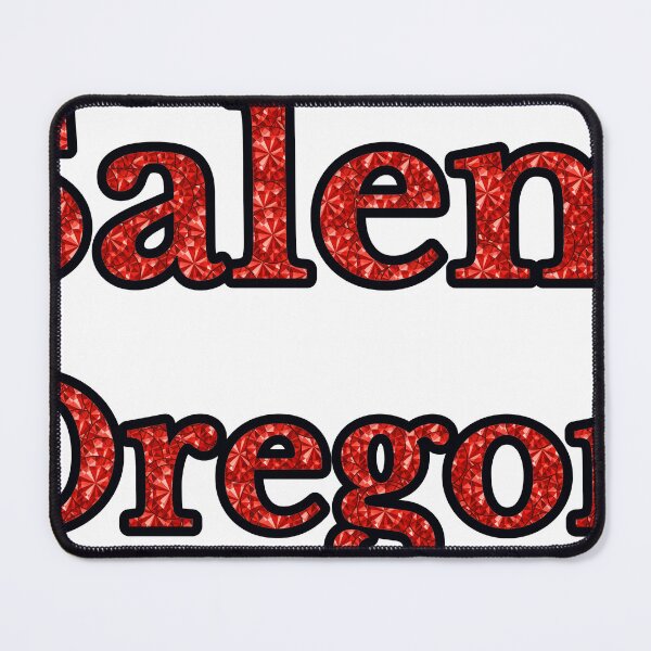 Item preview, Salem Oregon City Name With Red Rhinestone designed and sold by TheIconSmith.