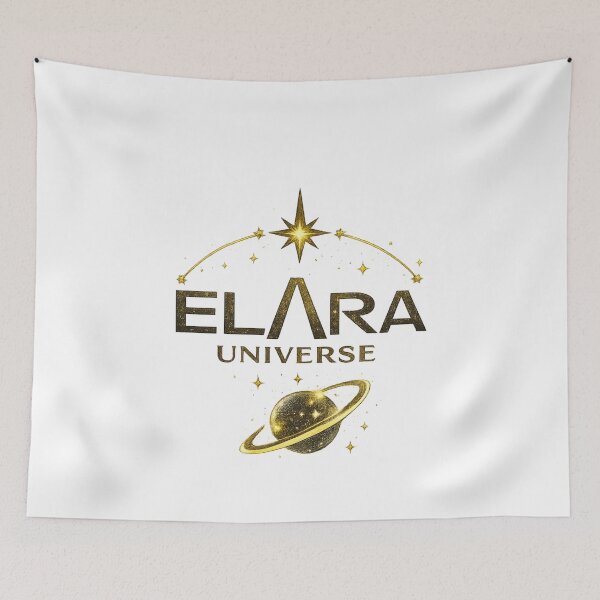 Item preview, ELARA Universe – Golden Planet Cosmic Design designed and sold by Sascha-Heiko.
