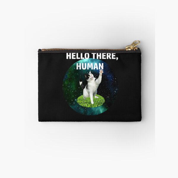 Item preview, Hello there, Human - Funny Cats Design! Trendy trend motif from space! designed and sold by Myriala.