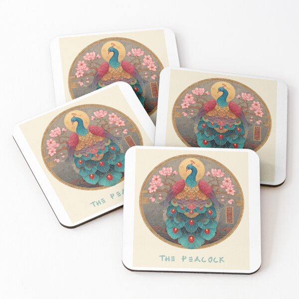 Item preview, Regal Peacock: A Vibrant Fusion of Nature and Art designed and sold by ForeverPrintsOK.