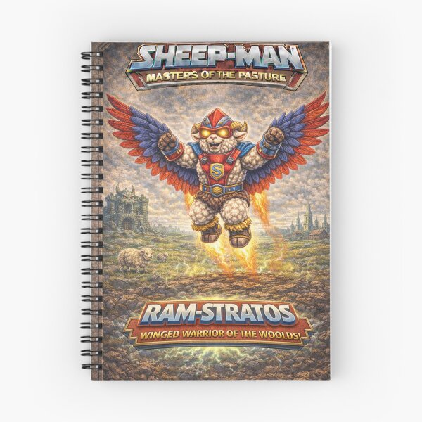 Item preview, Ram-Stratos, Winged Warrior of the Woolds | Sheep-Man Sheepism Parody designed and sold by Thpoar.