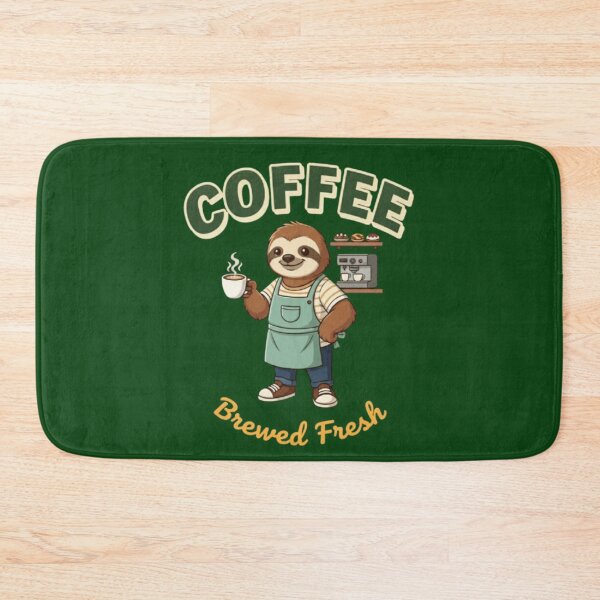 Item preview, Coffee Sloth: Brewed with Joy designed and sold by Dogandesighn.