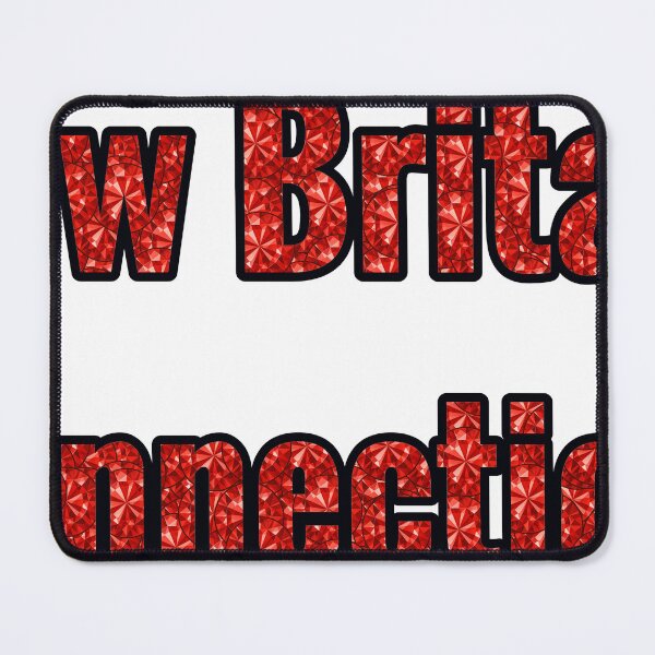 Item preview, New Britain Connecticut City Name With Red Rhinestone designed and sold by TheIconSmith.