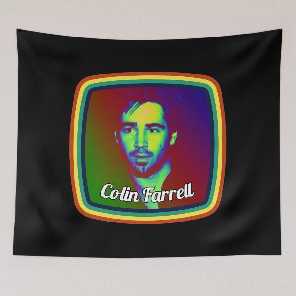 Item preview, Retro Farrell - Colin Farrell Colorful Art  designed and sold by Mckenzaber.