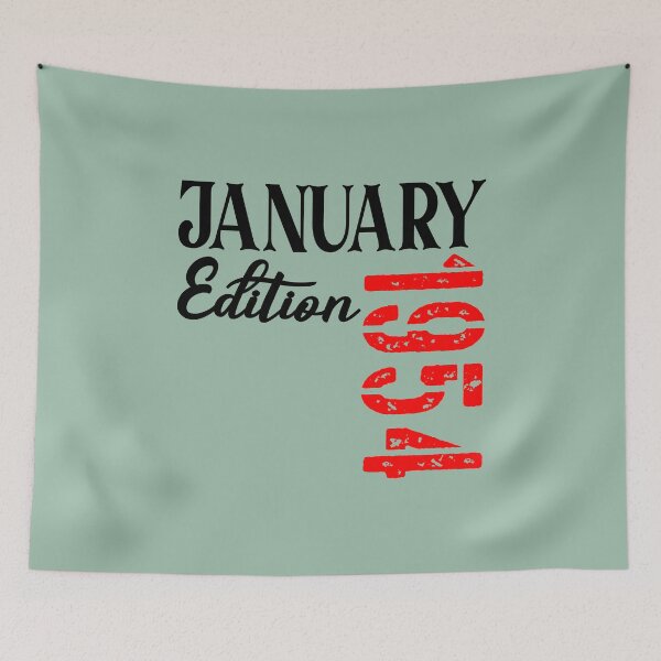Item preview, 73rd birthday January 1954 designed and sold by minimalartstory.