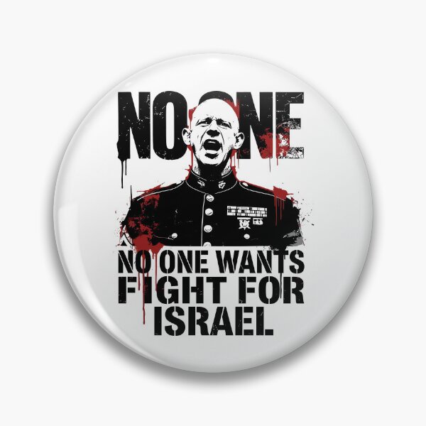 Item preview, No One Wants To Fight For Israel Political Statement designed and sold by RDGNR.