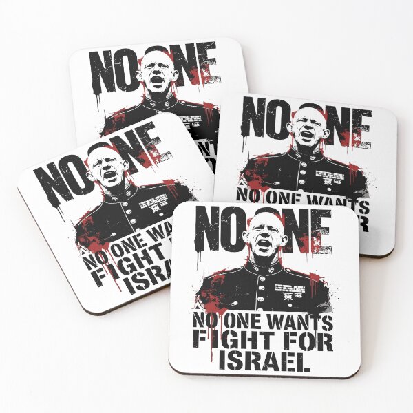 Item preview, No One Wants To Fight For Israel Political Statement designed and sold by RDGNR.