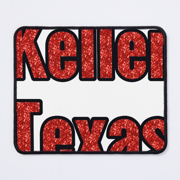 Item preview, Keller Texas City Name With Red Rhinestone designed and sold by TheIconSmith.