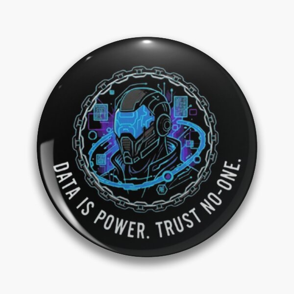 Item preview, "Data Is Power – Cyberpunk Sentinel"   designed and sold by Dogandesighn.