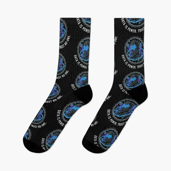 Item preview, "Data Is Power – Cyberpunk Sentinel"   designed and sold by Dogandesighn.