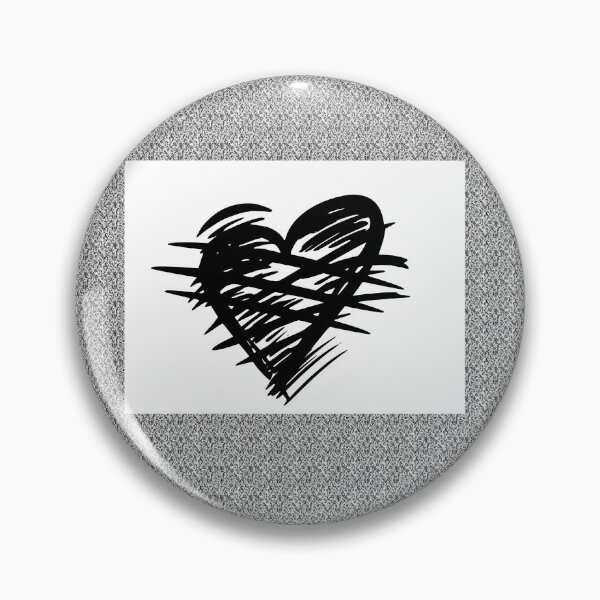 Item preview, Scribble heart designed and sold by Izadorabl3.