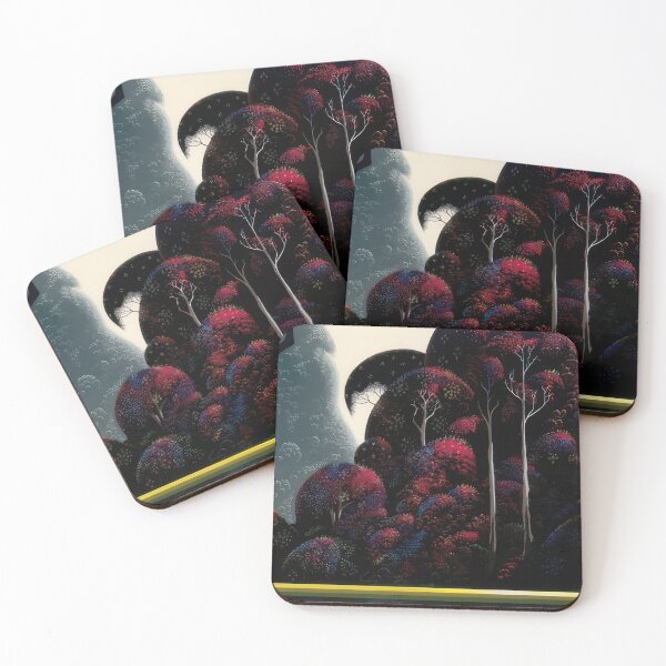 Item preview, Crimson Eucalyptus   1998 United States - Magic Realism designed and sold by kg07-.