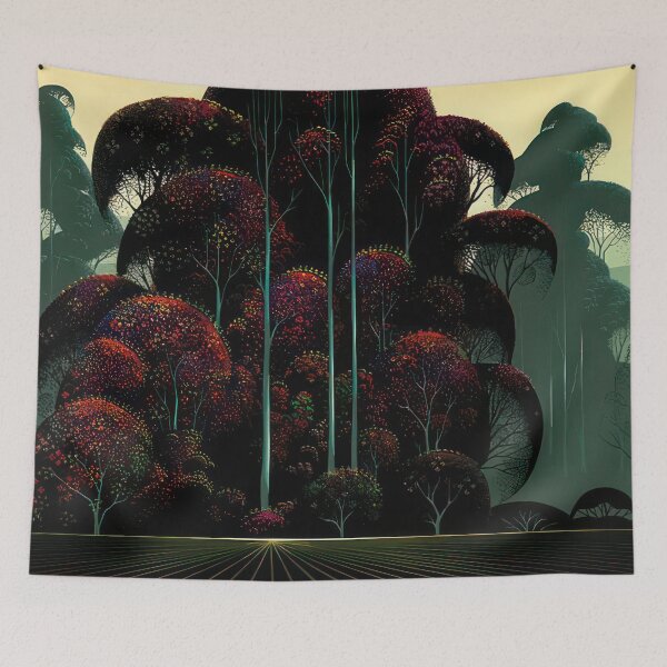 Item preview, Crimson Autumn   1994 United States - Magic Realism designed and sold by kg07-.
