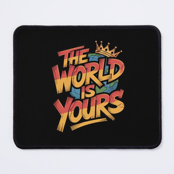 Item preview, Motivational "The World Is Yours" Nas T-Shirt designed and sold by Enea Kelo.
