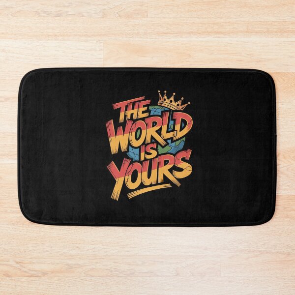 Item preview, Motivational "The World Is Yours" Nas T-Shirt designed and sold by Enea Kelo.