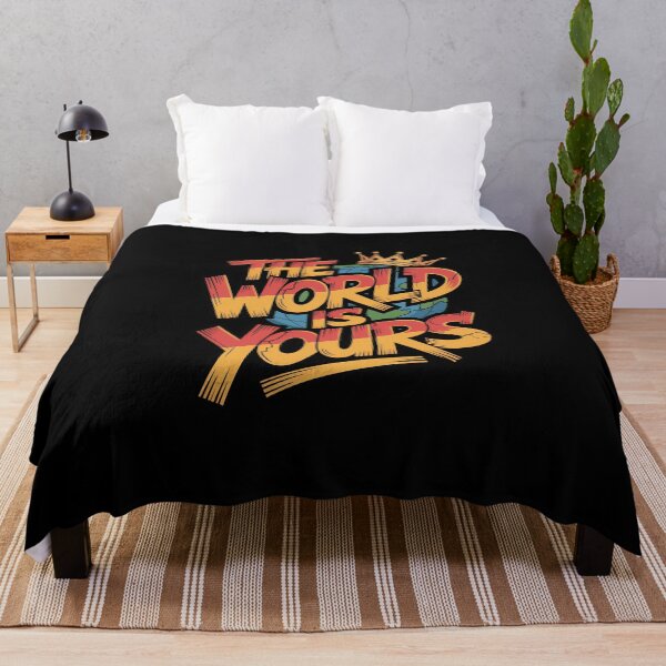 Item preview, Motivational "The World Is Yours" Nas T-Shirt designed and sold by Enea Kelo.