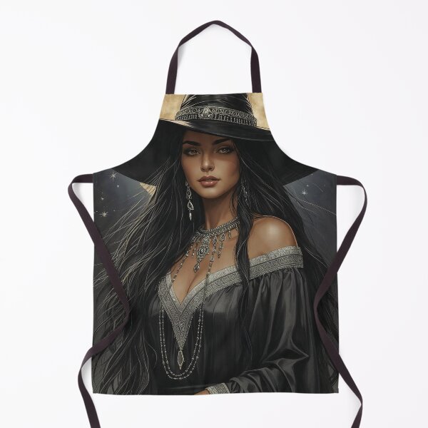 Item preview, Moon Witch Portrait designed and sold by BlondeBalance.