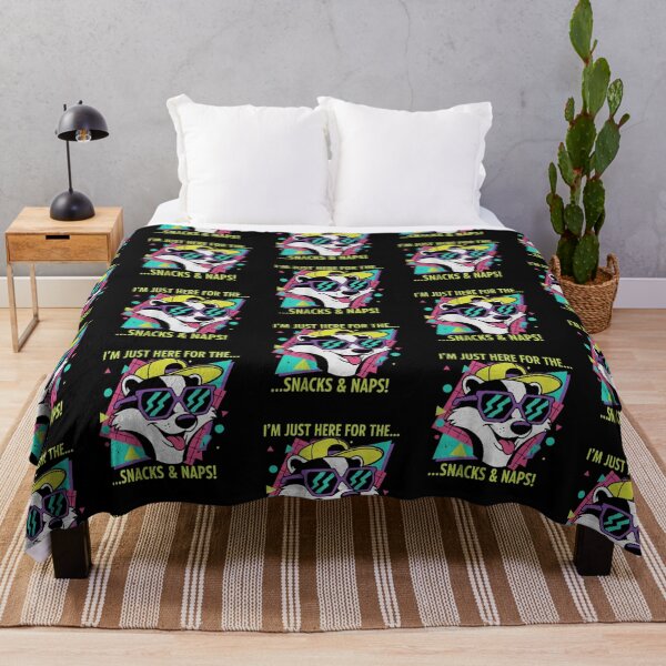 Item preview, Funny animal Retro Design – Snacks & Naps Graphic Tee designed and sold by Dogandesighn.