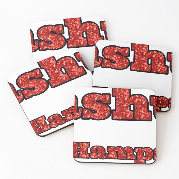 Item preview, Nashua New Hampshire City Name With Red Rhinestone designed and sold by TheIconSmith.