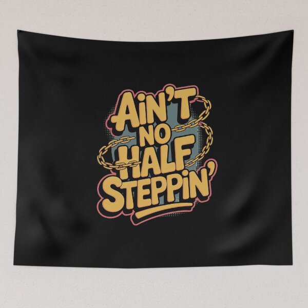 Item preview, Fierce "Ain't No Half Steppin'" Big Daddy Kane Tee designed and sold by Enea Kelo.
