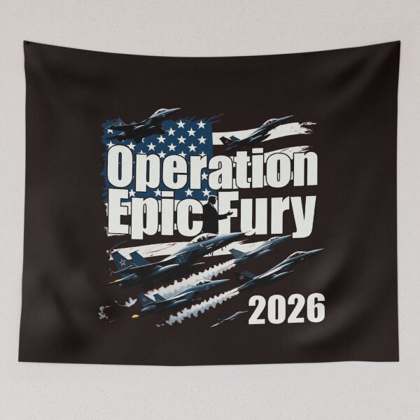 Item preview, Operation Epic Fury T-Shirt - Tactical Military Aesthetic Graphic designed and sold by CandyKissDgtl.
