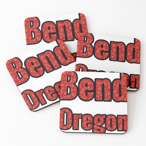 Item preview, Bend Oregon City Name With Red Rhinestone designed and sold by TheIconSmith.