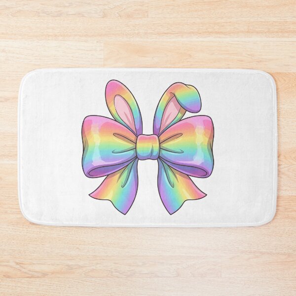 Item preview, Easter Bunny Rainbow Coquette Bow designed and sold by UniTeeCo.