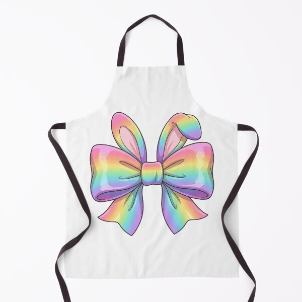 Item preview, Easter Bunny Rainbow Coquette Bow designed and sold by UniTeeCo.