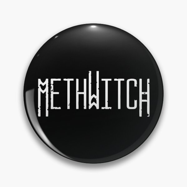 Item preview, Methwitch Extreme Metal Merch | Chaotic Mathcore Deathcore Streetwear Design designed and sold by SkullsAndShirts.