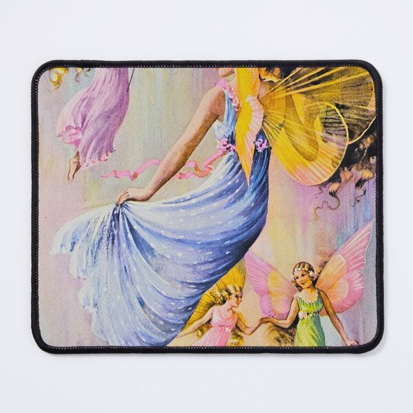 Item preview, Learning to fly, Vintage fairy illustration designed and sold by Faerieglen.