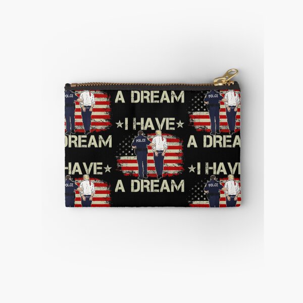 Item preview, I Have A Dream Police Arrest Trump Anti MAGA USA American Flag designed and sold by RDGNR.
