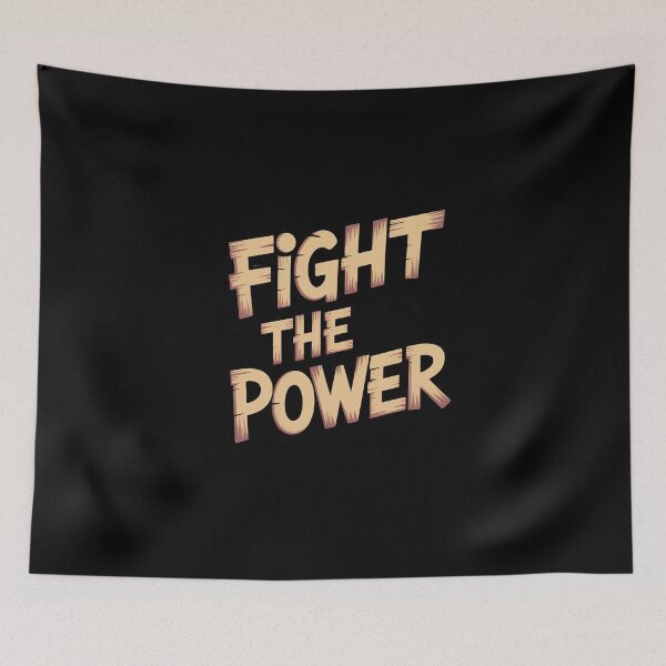 Item preview, Rebellious "Fight the Power" Public Enemy Tee designed and sold by Enea Kelo.