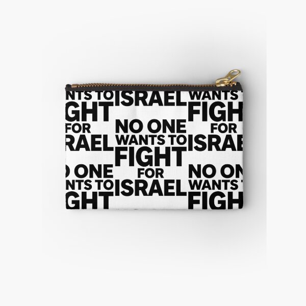 Item preview, No One Wants To Fight For Israel Anti Trump Racist FDT designed and sold by RDGNR.