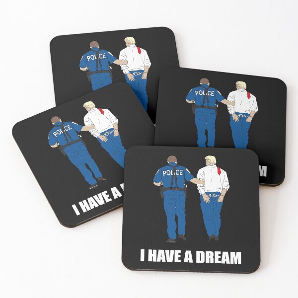 Item preview, I Have A Dream Police Arrest Trump Anti MAGA Racist Facist FDT Protest designed and sold by RDGNR.