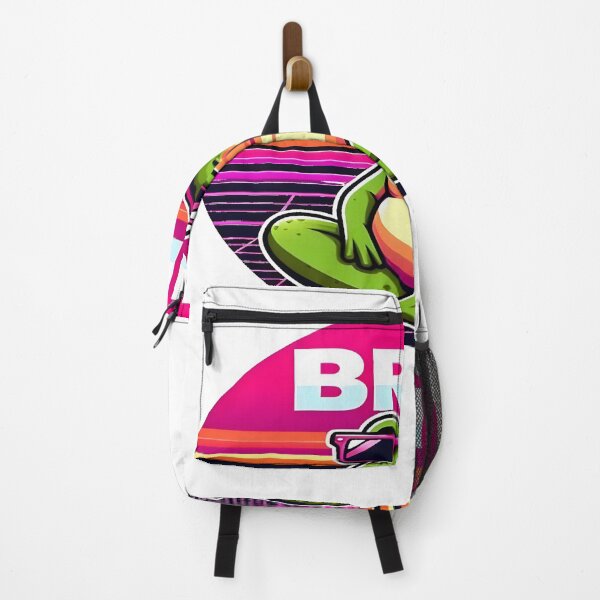 Item preview, Bruh Frog Retro Synthwave Meme Classic T-Shirt designed and sold by pp-por.
