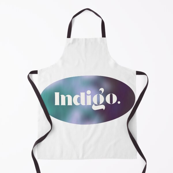 Item preview, Indigo Aura – Minimal Gradient Typography Design designed and sold by ZisanArts.