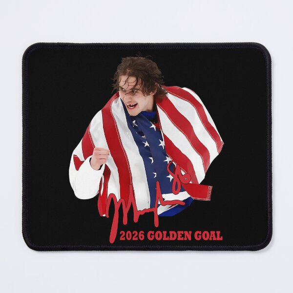Item preview, Jack Hughes Usa Hockey Golden Goal 2026 Hockey designed and sold by arunaWAK.