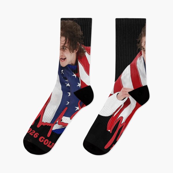 Item preview, Jack Hughes Usa Hockey Golden Goal 2026 Hockey  designed and sold by arunaWAK.