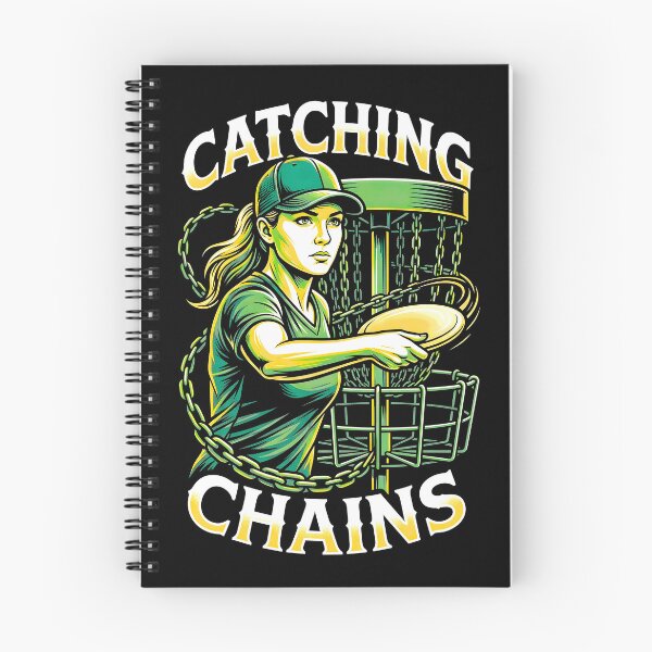 Item preview, Funny Disc Golf Girl Catching Chains Woman Player designed and sold by GrandeDuc.