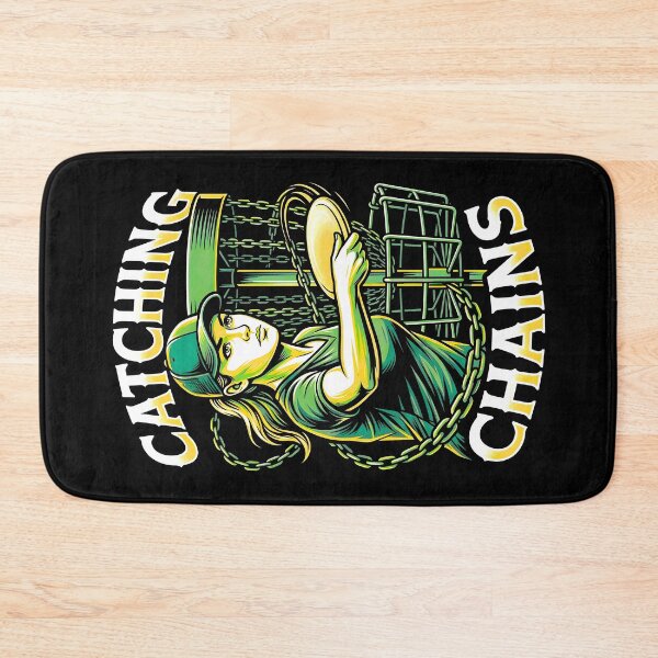 Item preview, Funny Disc Golf Girl Catching Chains Woman Player designed and sold by GrandeDuc.