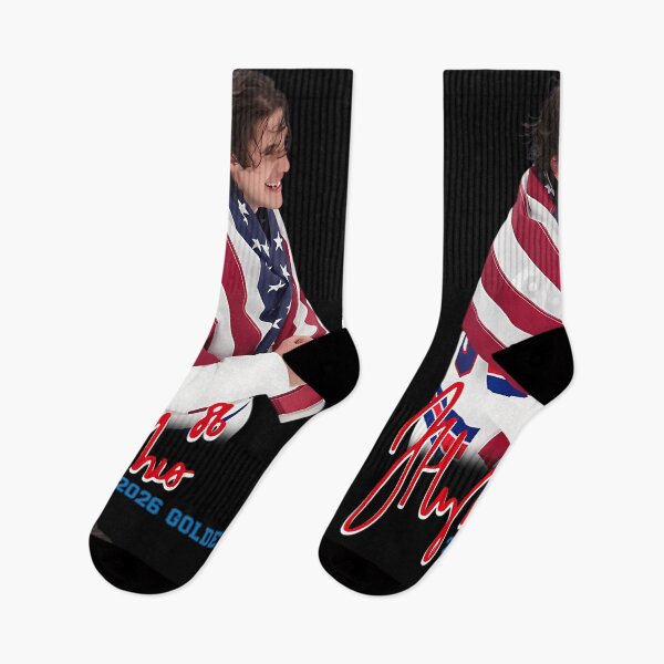 Item preview, Jack Hughes Usa Hockey Golden Goal 2026 Hockey designed and sold by arunaWAK.