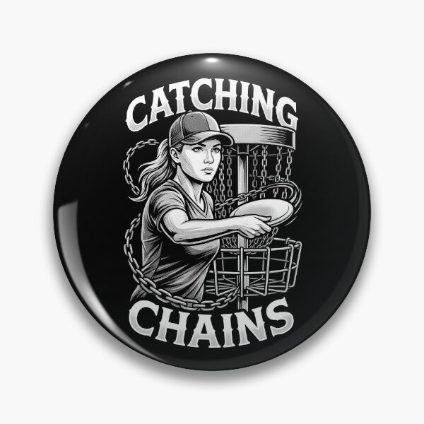 Item preview, Funny Disc Golf Girl Catching Chains Woman Player designed and sold by GrandeDuc.