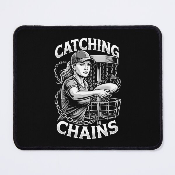 Item preview, Funny Disc Golf Girl Catching Chains Woman Player designed and sold by GrandeDuc.