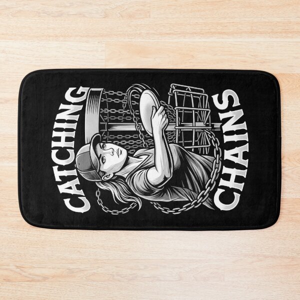Item preview, Funny Disc Golf Girl Catching Chains Woman Player designed and sold by GrandeDuc.