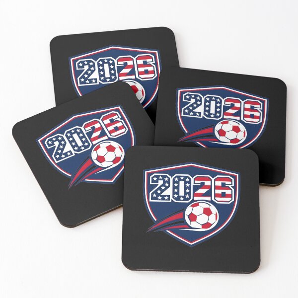 Item preview, USA Soccer 2026 Patriotic Shield - American Football Fan Art designed and sold by aga4kids.