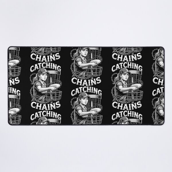 Item preview, Funny Disc Golf Girl Catching Chains Woman Player designed and sold by GrandeDuc.