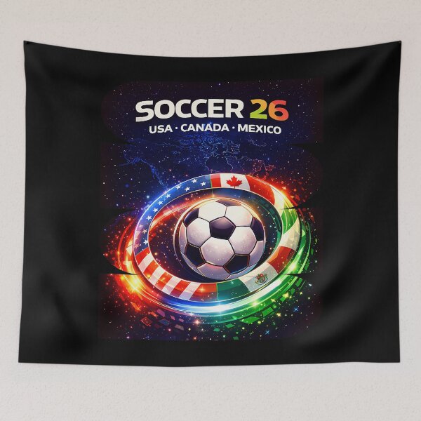 Item preview, North America Soccer 2026 Soccer 26 Usa Canada Mexico Fan United 2026 Soccer designed and sold by belaadel.