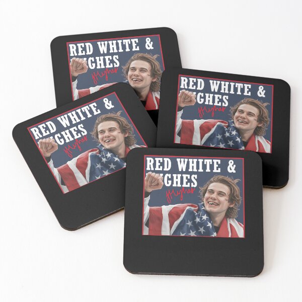 Item preview, Jack Hughes Usa Hockey Golden Goal 2026 Red White  Hughes designed and sold by arunaWAK.