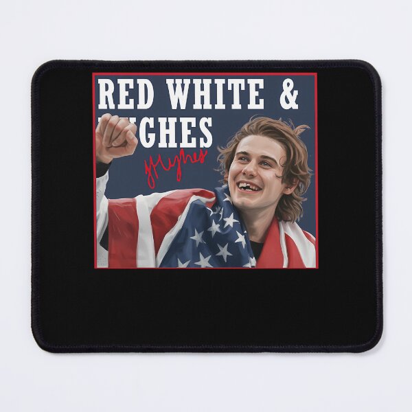 Item preview, Jack Hughes Usa Hockey Golden Goal 2026 Red White Hughes designed and sold by arunaWAK.